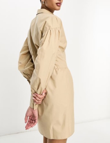 Rochie scurta ASOS, maro