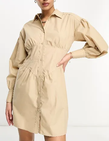 Rochie scurta ASOS, maro Maro