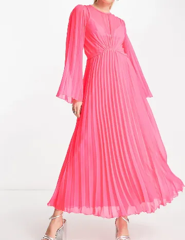 Rochie lunga ASOS, roz Roz