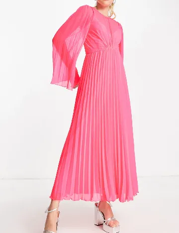 Rochie lunga ASOS, roz Roz