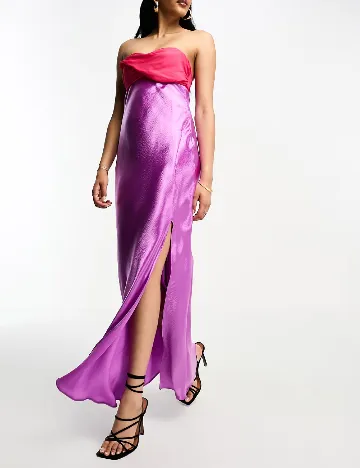 Rochie lunga ASOS, mov