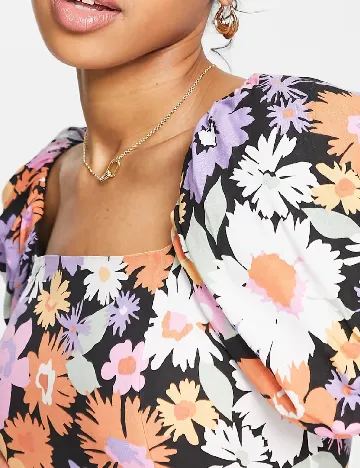 Rochie medie Miss Selfridge, floral print Floral print