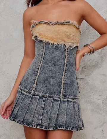Rochie scurta PRETTYLITTLETHING, albastru