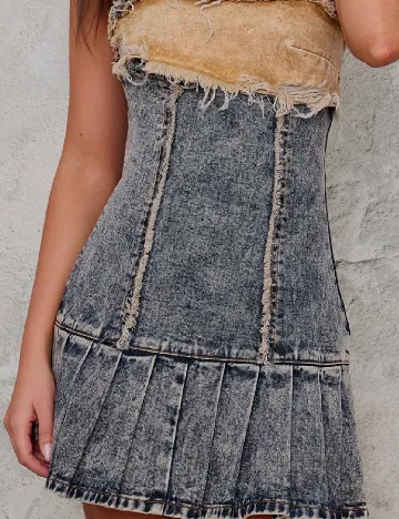 Rochie scurta PRETTYLITTLETHING, albastru
