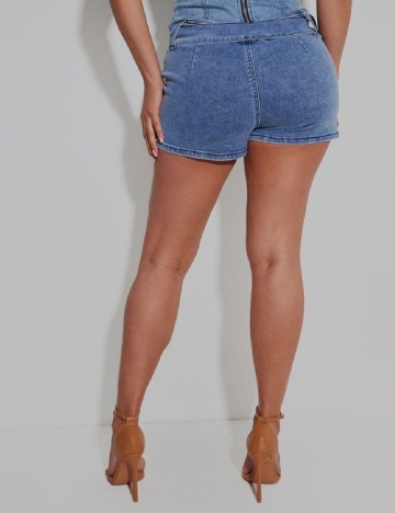 Pantaloni scurti PRETTYLITTLETHING, albastru
