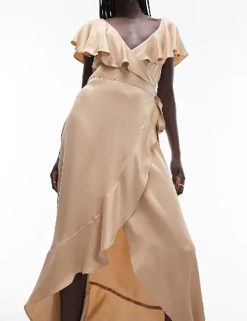Rochie lunga Top Shop, maro