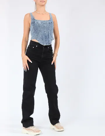 Top PRETTYLITTLETHING, albastru