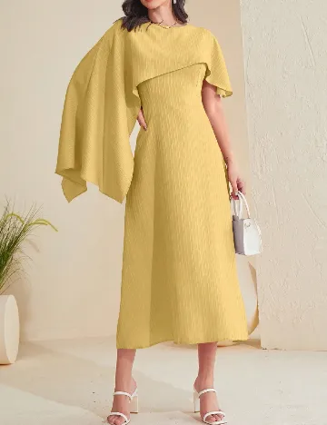 Rochie medie SHEIN, galben Galben