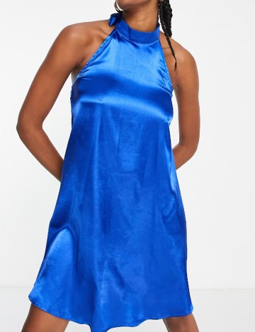 Rochie scurta Urban Threads, albastru