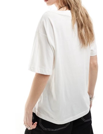 Tricou Monki, alb