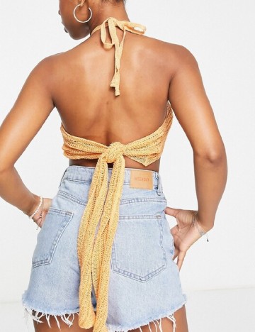 Top Miss Selfridge, portocaliu
