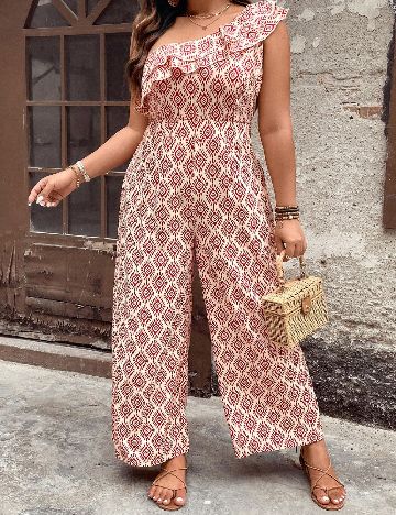 Salopeta SHEIN CURVE, rosu