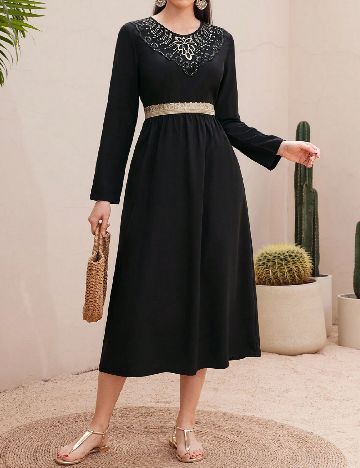 Rochie medie SHEIN, negru