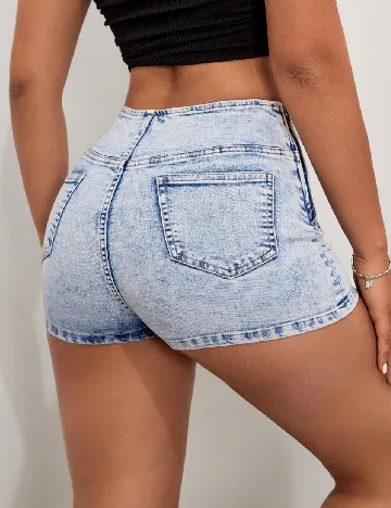 Fusta pantalon SHEIN, bleu