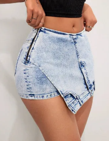 Fusta pantalon SHEIN, bleu