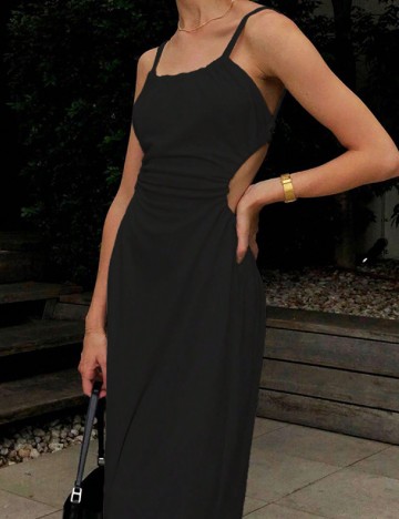 Rochie medie SHEIN, negru