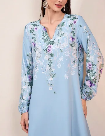 Rochie lunga SHEIN, albastru