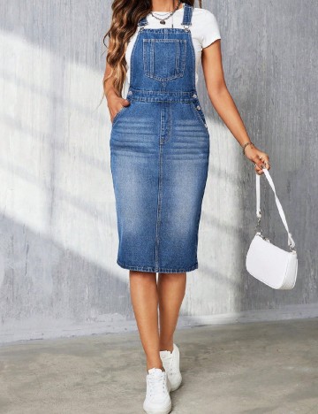 Rochie scurta SHEIN, albastru