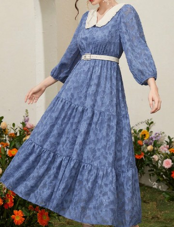 Rochie lunga SHEIN, albastru