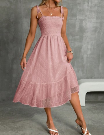 Rochie medie SHEIN, roz