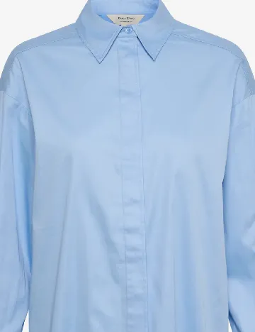 Camasa Oversize Part Two, albastru