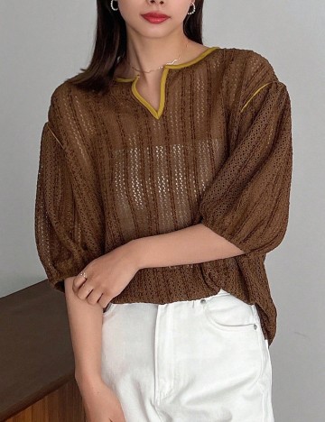 Bluza SHEIN, maro