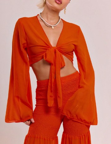 Top Musera, portocaliu