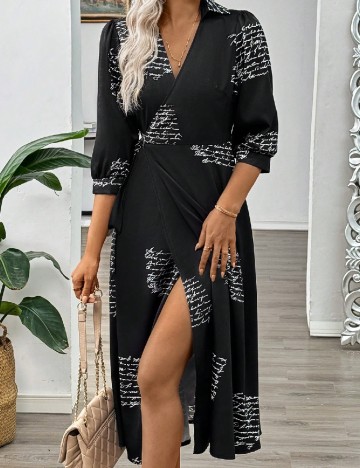 Rochie medie SHEIN, negru