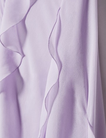 Rochie lunga Mango, mov