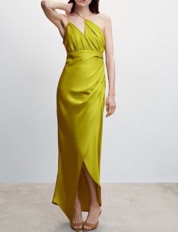 Rochie lunga Mango, verde