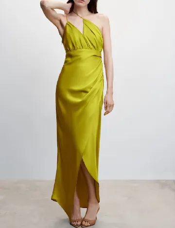 Rochie lunga Mango, verde