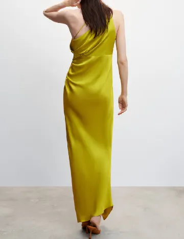 Rochie lunga Mango, verde