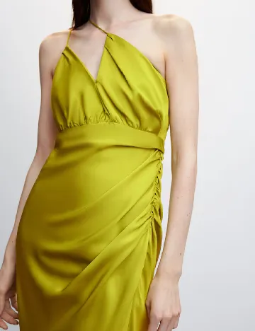 Rochie lunga Mango, verde