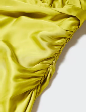 Rochie lunga Mango, verde