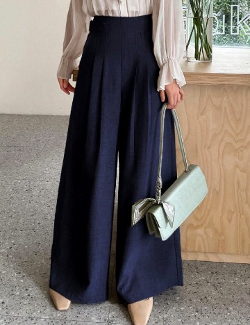 Pantaloni Friful, bleumarin