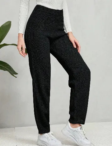 Pantaloni SHEIN, negru