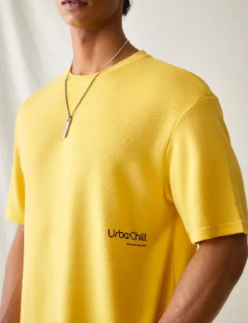 Tricou SHEIN, galben Galben