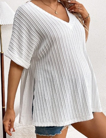 Bluza SHEIN, alb