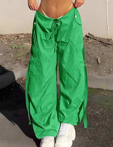 Pantaloni SHEIN, verde