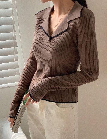 Bluza Dazy, maro