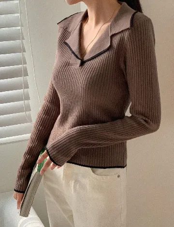 Bluza Dazy, maro Maro