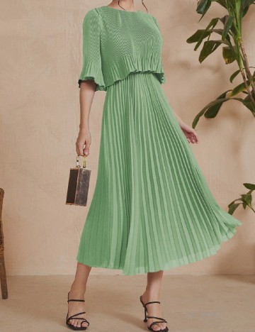 Rochie medie SHEIN, verde