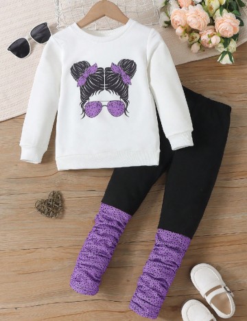 Compleu Shein Kids, mix culori
