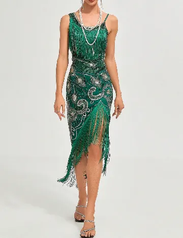 Rochie medie SHEIN, verde