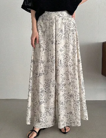 Pantaloni Friful, alb
