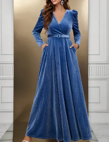 Rochie lunga SHEIN, albastru