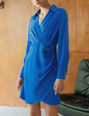 Rochie scurta SHEIN, albastru