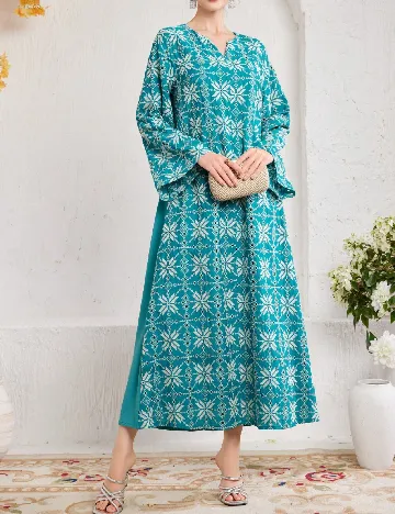 Rochie lunga SHEIN, turcoaz