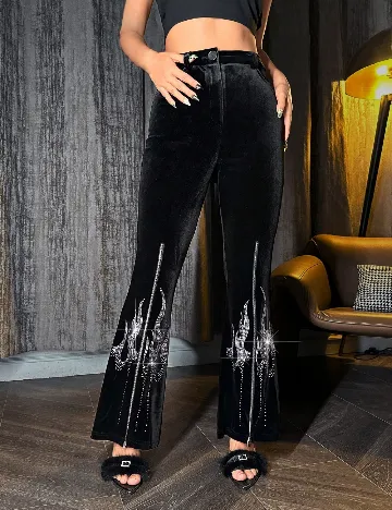 Pantaloni SHEIN, negru