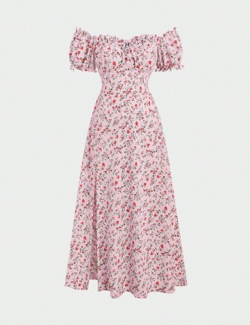 Rochie medie SHEIN, roz